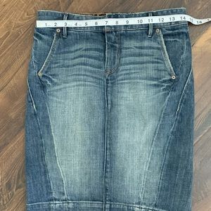 Express jeans skirt size 0